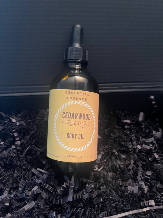 Cedar wood orange Body Oil