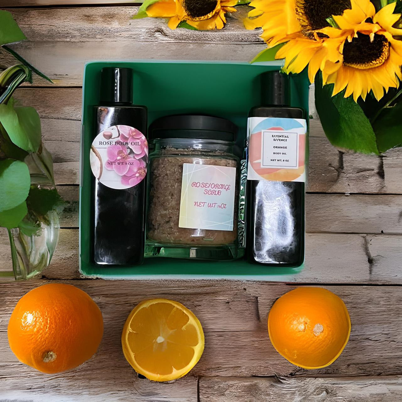 Orange Rose Body Bundle